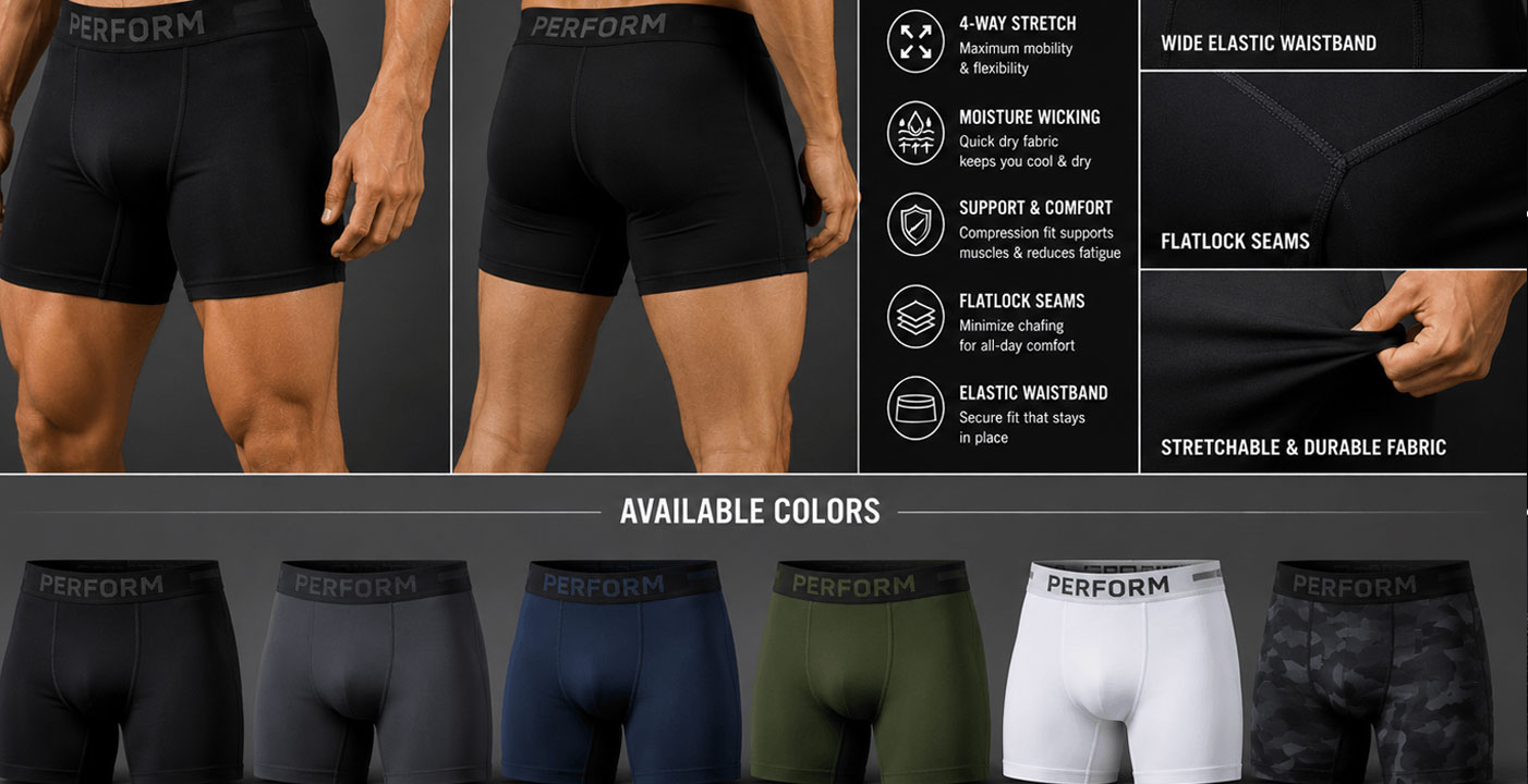Compression Shorts Manufacturing